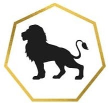 Lion tax & accounting icon